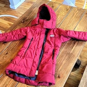 Helly Hansen Size 8 Insulated Parka Winter Jacket